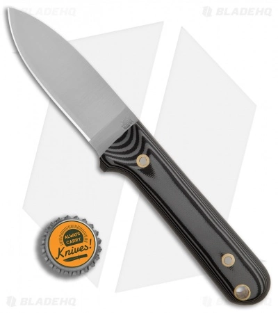 LT Wright Knives LT Wright Next Gen Fixed Blade Knife Gray/Black G10 (3.25" Satin A2) 6 LT Wright Knives LT Wright Next Gen Fixed Blade Knife Gray/Black G10 (3.25" Satin A2) - Image 4