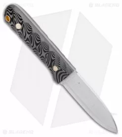 LT Wright Knives LT Wright Next Gen Scandi Fixed Blade Gray/Black G10 Swirl (3.25" Satin A2) -Avokelavavat Sales Store LT Wright Next Gen Scandi Gray Black G 10 Swirl Satin A2 BHQ 99125 jr spine
