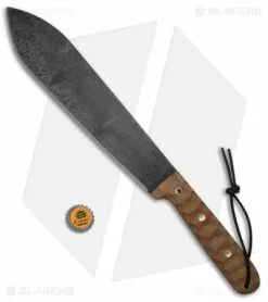 LT Wright Knives LT Wright Overland Machete Fixed Blade Natural Micarta (12.25" Patina) -Avokelavavat Sales Store LT Wright Overland Machete Natural Micarta Patina BHQ 67463 jr bottlecap