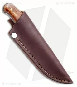 LT Wright Knives Patriot Fixed Blade Knife Bone/Black Liner (2.5" Satin CPM-3V) -Avokelavavat Sales Store LT Wright Patriot Fixed Blade Knife Bone Black Liner Satin BHQ 99131 ns sheath