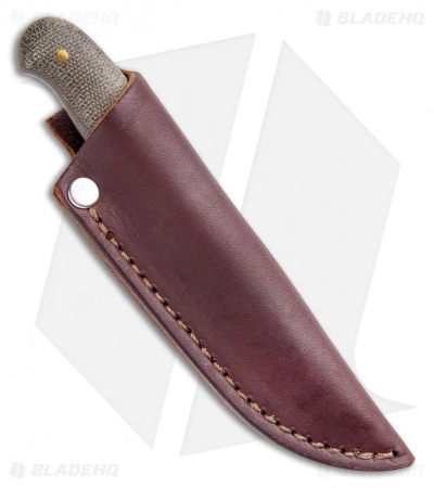 LT Wright Knives Patriot Fixed Blade Green Micarta Matte (2.5" Satin A2) 5 LT Wright Knives Patriot Fixed Blade Green Micarta Matte (2.5" Satin A2) - Image 3