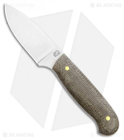 LT Wright Knives Patriot Fixed Blade Green Micarta Matte (2.5" Satin A2) 3 LT Wright Knives Patriot Fixed Blade Green Micarta Matte (2.5" Satin A2)