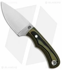 LT Wright Knives LT Wright Vault Series #5 Fixed Blade Knife Black/Green G-10 (2.50" Satin)