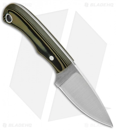 LT Wright Knives LT Wright Vault Series #5 Fixed Blade Knife Black/Green G-10 (2.50" Satin) 4 LT Wright Knives LT Wright Vault Series #5 Fixed Blade Knife Black/Green G-10 (2.50" Satin) - Image 2