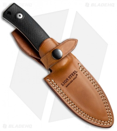 LionSteel M4 Fixed Blade Knife Black G-10 (3.75" Satin M390) 5 LionSteel M4 Fixed Blade Knife Black G-10 (3.75" Satin M390) - Image 3