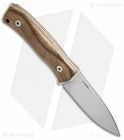 LionSteel M4 Fixed Blade Knife Walnut Wood (3.75" Satin M390) -Avokelavavat Sales Store Lion Steel M4 Walnut BHQ 37400 jr spine