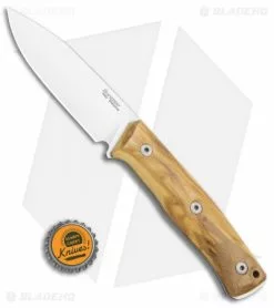 LionSteel B35 Fixed Blade Knife Olive Wood (3.5" Satin) -Avokelavavat Sales Store LionSteel B35 Fixed Blade Knife Olive Wood Satin BHQ 109502 kp cap