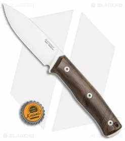 LionSteel B35 Fixed Blade Knife Walnut Wood (3.5" Satin) -Avokelavavat Sales Store LionSteel B35 Fixed Blade Knife Walnut Wood Satin BHQ 109508 kp cap
