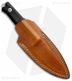 LionSteel Bushcraft B-40 Fixed Blade Camping Knife Black G-10 (4" Stonewash) -Avokelavavat Sales Store LionSteel Bushcraft Fixed Camping Black G 10 SW B40 BK BHQ 94391 jr sheath