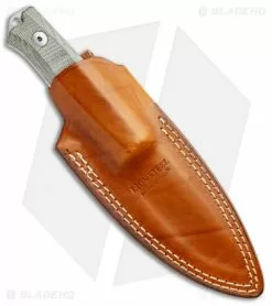 LionSteel Bushcraft B-40 Fixed Blade Camping Knife Green Micarta (4" Stonewash) -Avokelavavat Sales Store LionSteel Bushcraft Fixed Camping Green Micarta SW B40 OR BHQ 94392 jr sheath