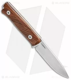 LionSteel Bushcraft B-40 Fixed Blade Camping Knife Santos Wood (4" Stonewash) -Avokelavavat Sales Store LionSteel Bushcraft Fixed Camping Olive Wood SW B40 UL BHQ 94389 jr spine