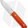 LionSteel Bushcraft B-40 Fixed Blade Camping Knife Orange G-10 (4" Stonewash) -Avokelavavat Sales Store LionSteel Bushcraft Fixed Camping Orange G 10 SW B40 OR BHQ 94390 jr