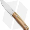 LionSteel Bushcraft B-40 Fixed Blade Camping Knife Olive Wood (4" Stonewash) -Avokelavavat Sales Store LionSteel Bushcraft Fixed Camping Santos Wood SW B40 ST BHQ 94388 jr