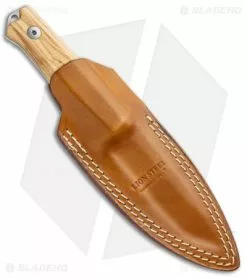 LionSteel Bushcraft B-40 Fixed Blade Camping Knife Olive Wood (4" Stonewash) -Avokelavavat Sales Store LionSteel Bushcraft Fixed Camping Santos Wood SW B40 ST BHQ 94388 jr sheath