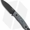 LionSteel M1 Fixed Blade Knife Black Micarta (2.9" Black M4) BHQ Exclusive -Avokelavavat Sales Store LionSteel Exclusive M1 Fixed Blade Black Canvas Micarta M4 Black BHQ 143259 jr