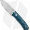 LionSteel M4 Fixed Blade Knife Blue Micarta (3.75" Stonewash M4) BHQ Exclusive -Avokelavavat Sales Store LionSteel Exclusive M4 Fixed Blade Blue Canvas Micarta M4 SW BHQ 143261 jr