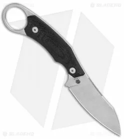 LionSteel H1 Skinner Fixed Blade Knife Black G-10 (3.25" Stonewash) -Avokelavavat Sales Store LionSteel H1 Fixed Blade Skinner Black G 10 SW BHQ 126364 jr spine