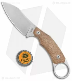 LionSteel H1 Skinner Fixed Blade Knife Natural Micarta (3.25" Stonewash) -Avokelavavat Sales Store LionSteel H1 Fixed Blade Skinner Natural Micarta SW BHQ 126363 jr bottlecap