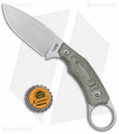 LionSteel H2 Drop Point Fixed Blade Knife Green Micarta (3.25" Stonewash) -Avokelavavat Sales Store LionSteel H2 Fixed Blade DP Green Micarta SW BHQ 126367 jr bottlecap