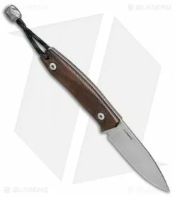LionSteel M1 Fixed Blade Knife Walnut (2.875" M390 Satin) -Avokelavavat Sales Store LionSteel M1 walnut satin BHQ 76148 er side