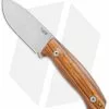 LionSteel M2M Fixed Blade Knife Santos Wood (3.5" Satin M390) M2M ST
