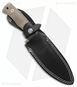 LionSteel T5 Fixed Blade Knife Green Micarta (5" Satin) -Avokelavavat Sales Store LionSteel T5 Fixed Blade Green Micarta Satin BHQ 111852 jr sheath