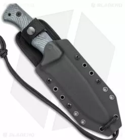 LionSteel T6 Hunting Fixed Blade Knife Black Micarta (6" Black SW) -Avokelavavat Sales Store Lionsteel T6 Hunting Fixed Blade Black Micarta Black SW BHQ 144738 jr sheath