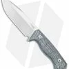 LionSteel T6 Hunting Fixed Blade Knife Black Micarta (6" Satin)