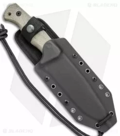 LionSteel T6 Hunting Fixed Blade Knife Green Micarta (6" Black SW) -Avokelavavat Sales Store Lionsteel T6 Hunting Fixed Blade Green Micarta Black SW BHQ 144736 jr sheath