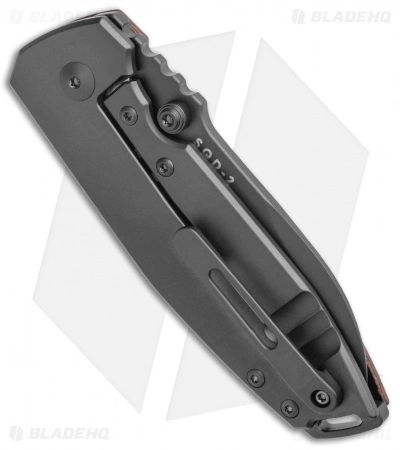 BRNLY SQD Frame Lock Knife Mars Valley Fat Carbon Fiber (3" Black PVD) 5 BRNLY SQD Frame Lock Knife Mars Valley Fat Carbon Fiber (3" Black PVD) - Image 3