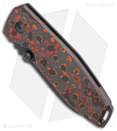 BRNLY SQD Frame Lock Knife Mars Valley Fat Carbon Fiber (3" Black PVD) 4 BRNLY SQD Frame Lock Knife Mars Valley Fat Carbon Fiber (3" Black PVD) - Image 2