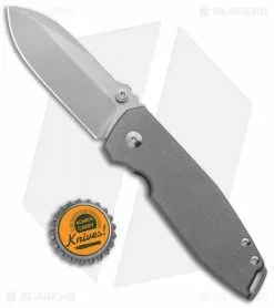 BRNLY SQD-2 Frame Lock Knife Titanium Gray Hardware (3" Stonewash) 9 BRNLY SQD-2 Frame Lock Knife Titanium Gray Hardware (3" Stonewash) -Avokelavavat Sales Store Lucas Burnley Knives SQD 2 FL Ti SW BHQ 138377 jr bottlecap