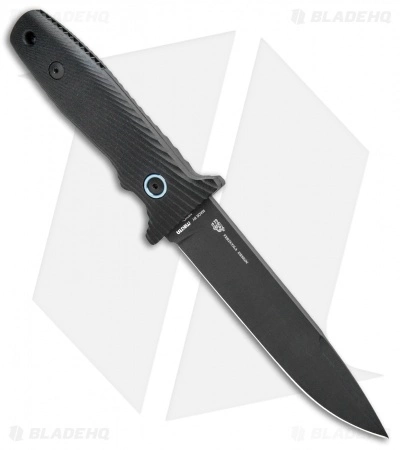 MKM Terzuola Jouf Fixed Blade Knife Black G-10 (5.1" Black Cerakote) 4 MKM Terzuola Jouf Fixed Blade Knife Black G-10 (5.1" Black Cerakote) - Image 2