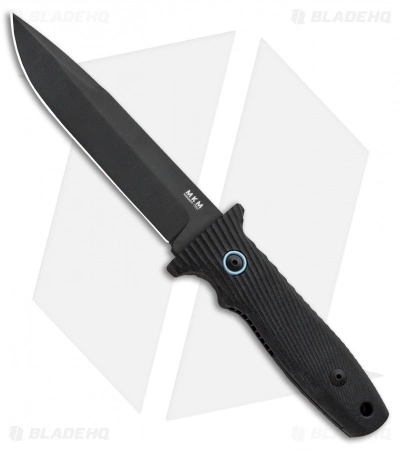 MKM Terzuola Jouf Fixed Blade Knife Black G-10 (5.1" Black Cerakote) 3 MKM Terzuola Jouf Fixed Blade Knife Black G-10 (5.1" Black Cerakote)