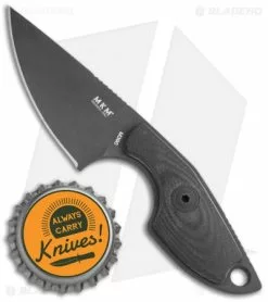 MKM Voxnaes Mikro 1 Fixed Blade Knife Black G-10 (2" Black) -Avokelavavat Sales Store MKM Voxnaes Mikro 1 Black G 10 Black MR01 GBKB BHQ 117240 jr bottlecap