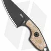 MKM Voxnaes Mikro 2 Fixed Blade Knife Natural Canvas Micarta (2" Black) MR02-NCB -Avokelavavat Sales Store MKM Voxnaes Mikro Fixed Blade Knife Natural Canvas Micarta 5.1 Black MR02 NCB BHQ 117258 LS