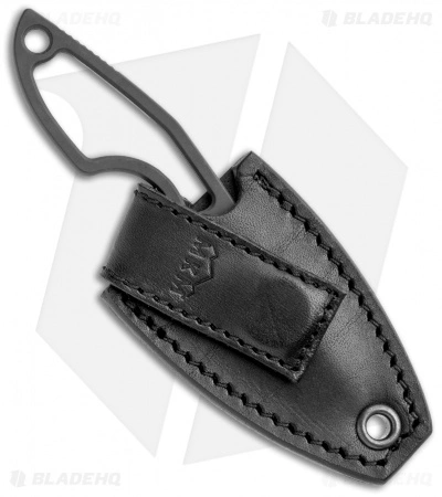 MKM Voxnaes Mikro 1 Fixed Blade Knife Skeletonized Stainless Steel (2" Black) 5 MKM Voxnaes Mikro 1 Fixed Blade Knife Skeletonized Stainless Steel (2" Black) - Image 3