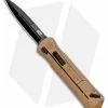 M&P Tan Spring Assisted OTF Knife (3.6" Black) 1092050 -Avokelavavat Sales Store MP Tan SA OTF Knife Bayo Black 1092050 BHQ 96629 jr front