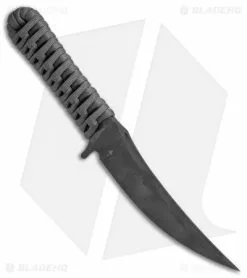 Microtech Marfione Custom Borka Blade Mini SBK Fixed Blade Knife (4" Gray DLC SW) -Avokelavavat Sales Store Marfione Borka Mini SBK Gray SW 312 SBK BHQ 52572 jr spine