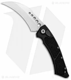 Microtech Marfione Custom Hawk Automatic Knife Stingray Skin (4" Hand Rub Satin)