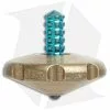 Marfione Custom Knives Spin Top - Brass/Green Ti -Avokelavavat Sales Store Marfione Custom Knives Spin Top Brass Green Ti BHQ 51028 jr