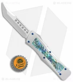 Microtech Marfione Custom Troodon Hellhound Tanto Stainless W/ Abalone (3" Mirror) -Avokelavavat Sales Store Marfione Custom Troodon Hellhound Tanto stainless abalone mirror BHQ 75765 er bottlecap