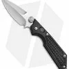 Marfione Custom Knives Marfione / Strider Custom MSG-2 Dual-Action Knife Black (3.5" Vapor Blast) II