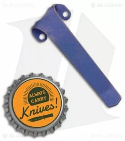 Maverick Customs Titanium Heretic Wraith Pocket Clip -Purple Titanium -Avokelavavat Sales Store Maverick Customs Ti Heretic Wraith Pocket Clip Purple BHQ137299 td size