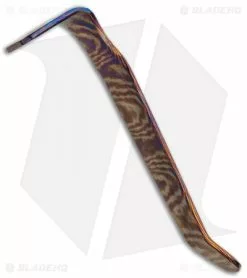 Maverick Customs Titanium Microtech Pocket Clip - ZlaTi 6 Maverick Customs Titanium Microtech Pocket Clip - ZlaTi -Avokelavavat Sales Store Maverick Customs Ti Microtech Pocket Clip ZiaTi BHQ 126356 jr side