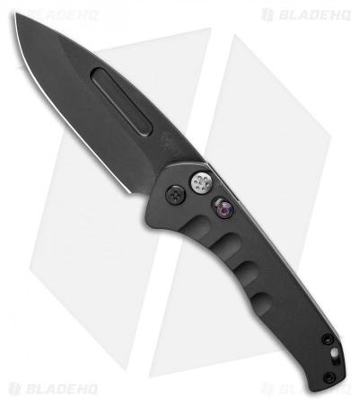Medford Knife & Tool Medford + Blade HQ Praetorian Swift Auto Gray Aluminum Drop Point (3.3" PVD) 3 Medford Knife & Tool Medford + Blade HQ Praetorian Swift Auto Gray Aluminum Drop Point (3.3" PVD)