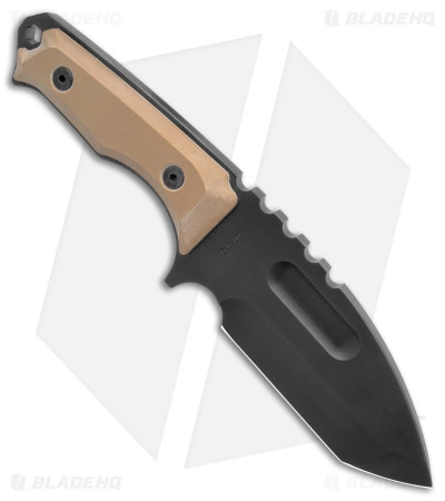 Medford Knife & Tool Medford Emperor Fixed Blade Praetorian Style Coyote Brown G-10 (4.75 Blk) 4 Medford Knife & Tool Medford Emperor Fixed Blade Praetorian Style Coyote Brown G-10 (4.75 Blk) - Image 2
