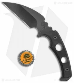 Medford Knife & Tool Medford Fighting Utility Knife FUK Fixed Blade Knife Black (3.75" Black S35VN) -Avokelavavat Sales Store Medford Fixed Blade Black G 10 Black BHQ 122955 jr bottlecap