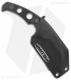 Medford Knife & Tool Medford Fighting Utility Knife FUK Fixed Blade Knife Black (3.75" Black S35VN) -Avokelavavat Sales Store Medford Fixed Blade Black G 10 Black BHQ 122955 jr sheath