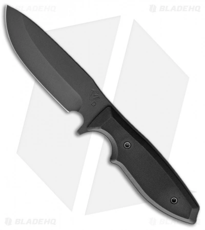 Medford Knife & Tool Medford Huntsman Strapper Fixed Blade Knife Black G-10 (3.75" Black) MKT 3 Medford Knife & Tool Medford Huntsman Strapper Fixed Blade Knife Black G-10 (3.75" Black) MKT